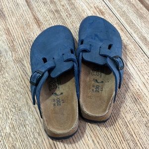 Original Birkenstock “Birki’s“ BOSTON clog blue made in Germany size 36